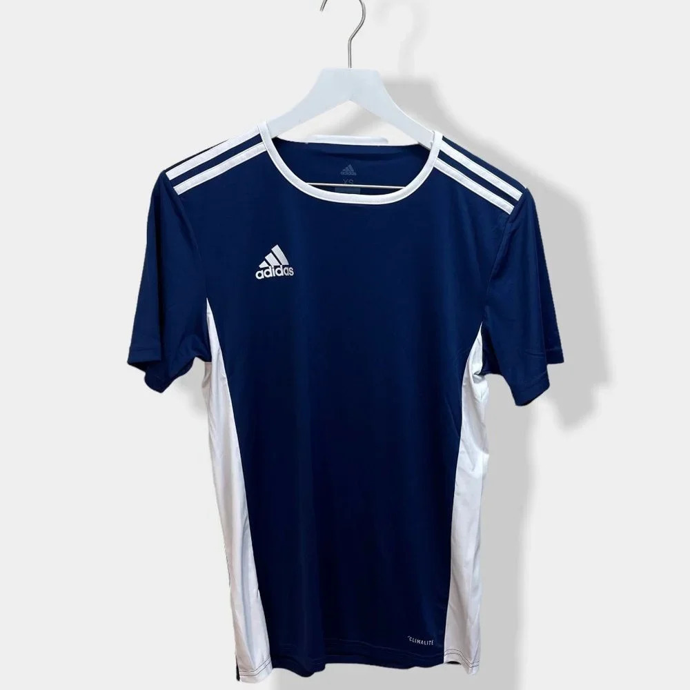 ADIDAS Navy Blue Climalite T-Shirt